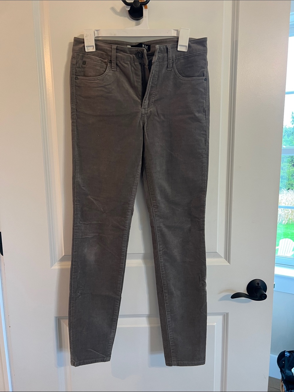 Women's Gray Slim pants